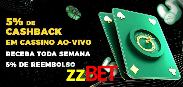 Promoções do cassino ao Vivo zzbet